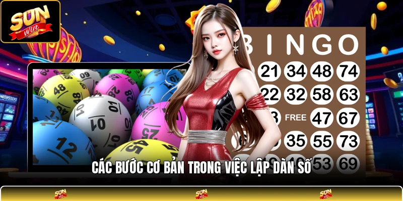 Các bước cơ bản trong việc lập dàn số