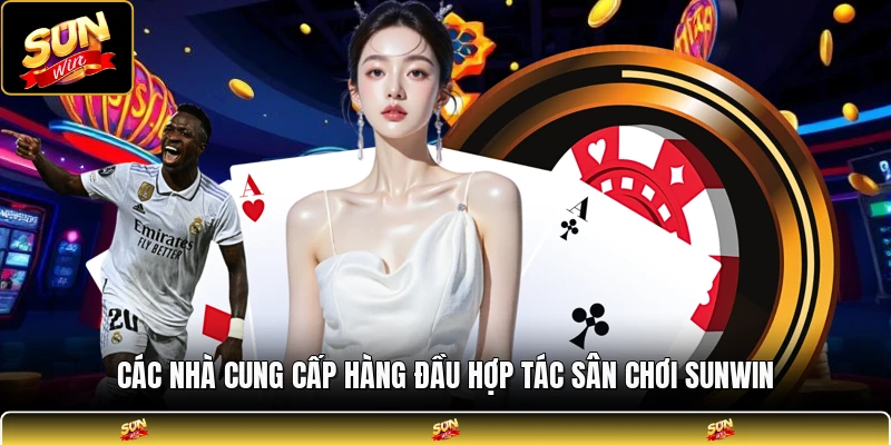 Các nhà cung cấp hàng đầu hợp tác sân chơi SUNWIN