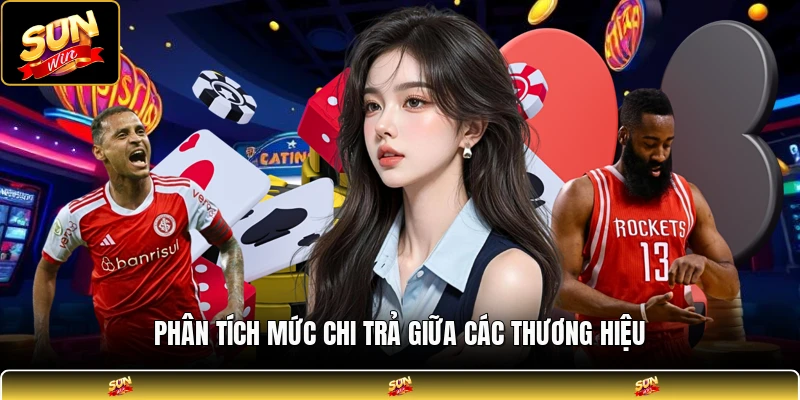 Phân tích mức chi trả giữa các thương hiệu